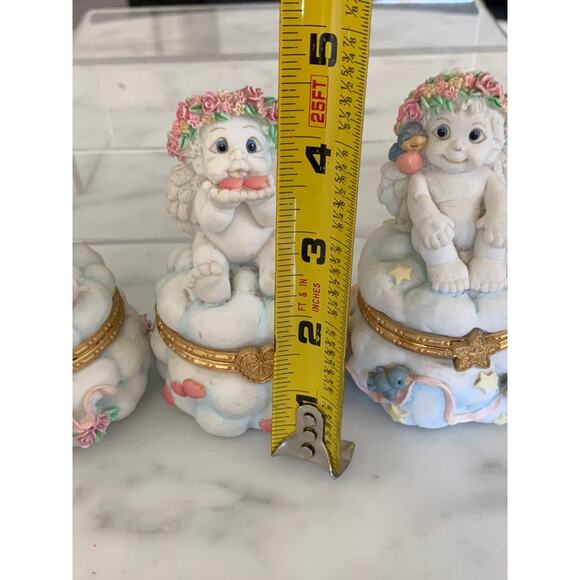 Vintage Dreamsicles Figurine Trinket Boxes Bundle - Picture 8 of 10